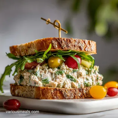 Easy Tuna Salad Sandwich for Adults in 10 Minutes