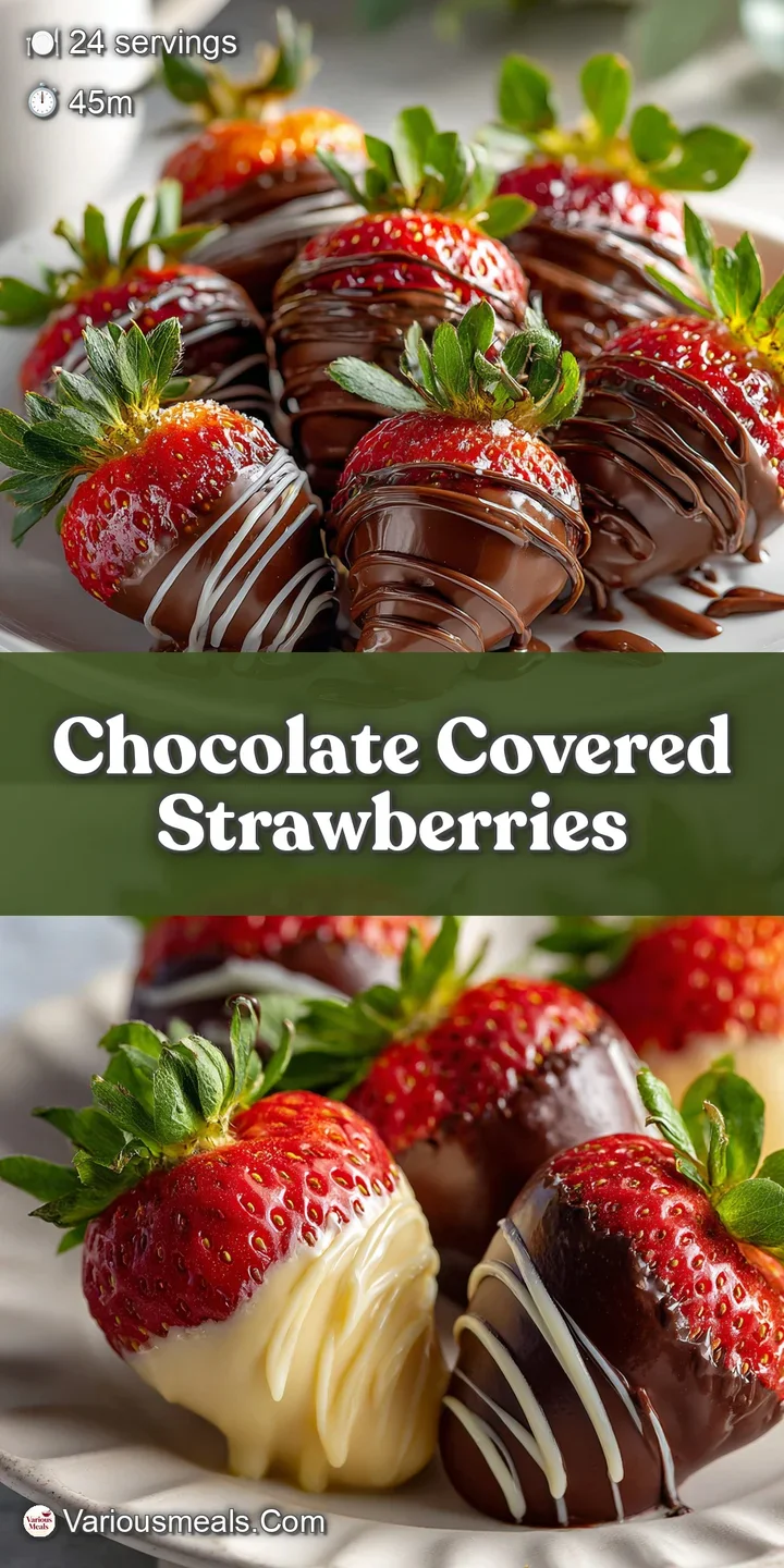 Close-up of a luscious chocolate-covered strawberry, the smooth, dark chocolate reflecting light and hinting at the juicy ...