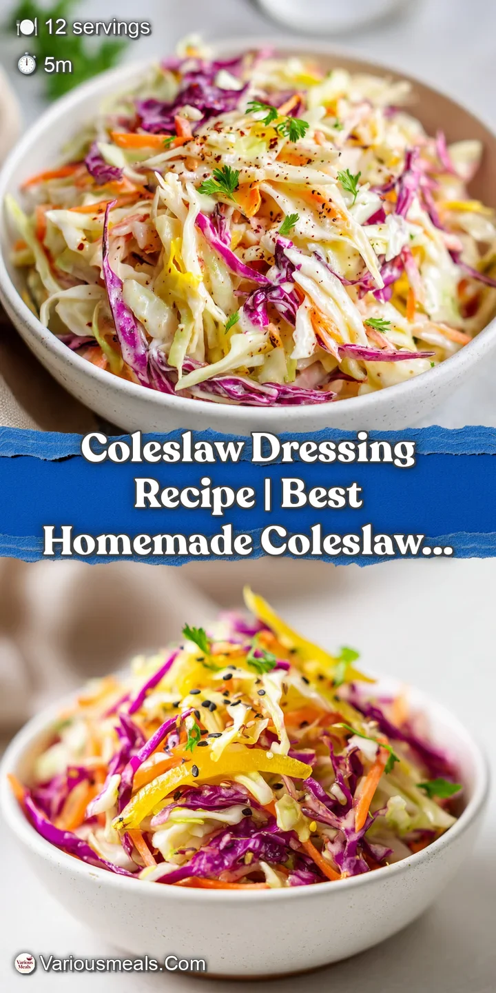 Close-up of vibrant, shredded green cabbage and orange carrots, glistening with a rich, creamy dressing in a dollop.