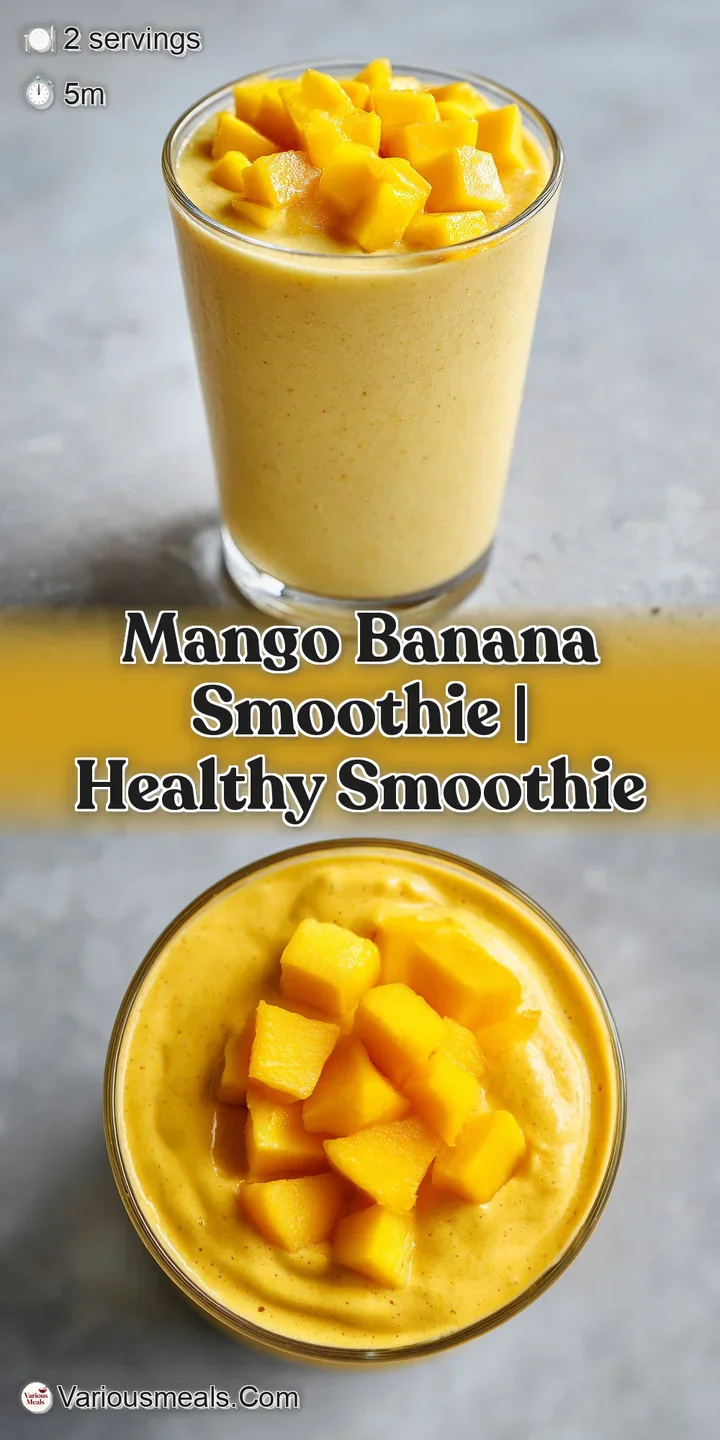 Close-up of a thick, velvety yellow blend with tiny air bubbles and chilled, frosty condensation on the glass.