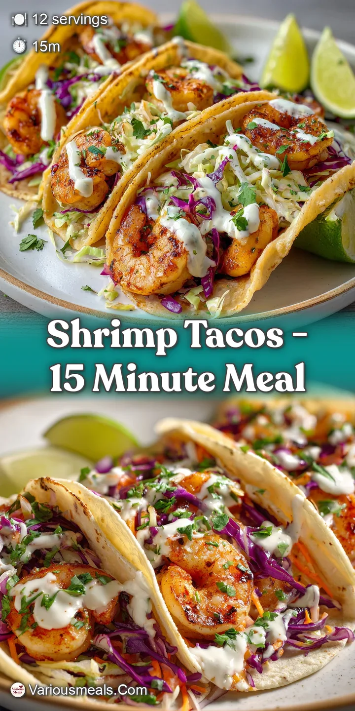 Close-up: succulent shrimp & sweet mango salsa spill from a warm tortilla. Vibrant, juicy, and ready to be devoured. Delic...