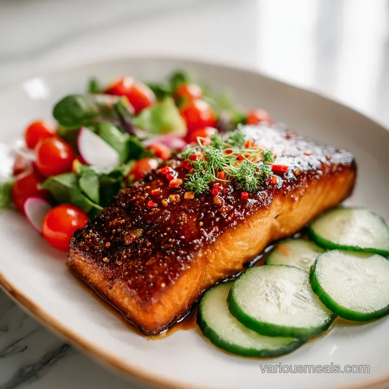 Bang Bang Salmon: Crispy Sweet Heat