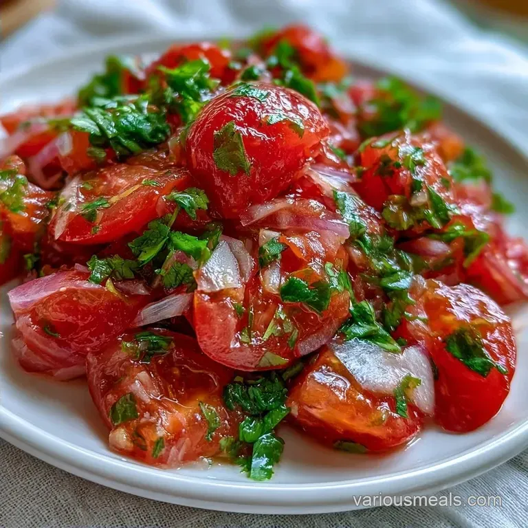 Basic Garden Tomato Salsa in 10 Minutes