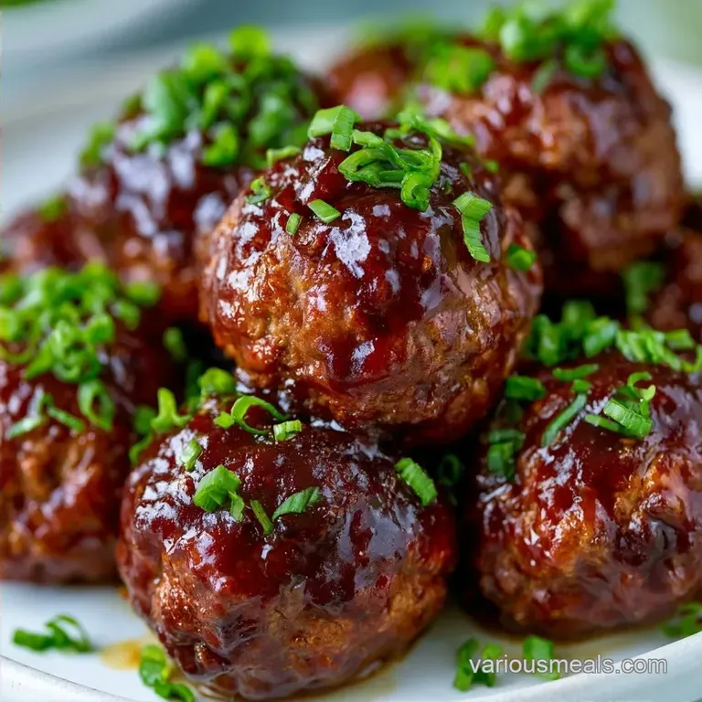 Bourbon Glaze for Meatballs: Sticky and Glossy