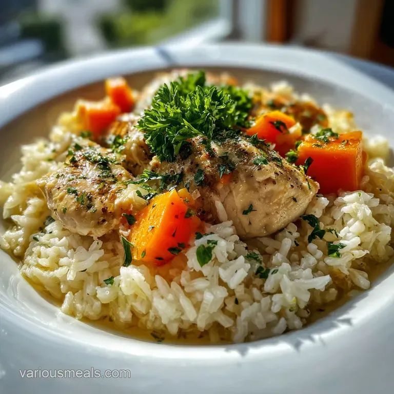 Chicken and Rice: Slow Braised Comfort