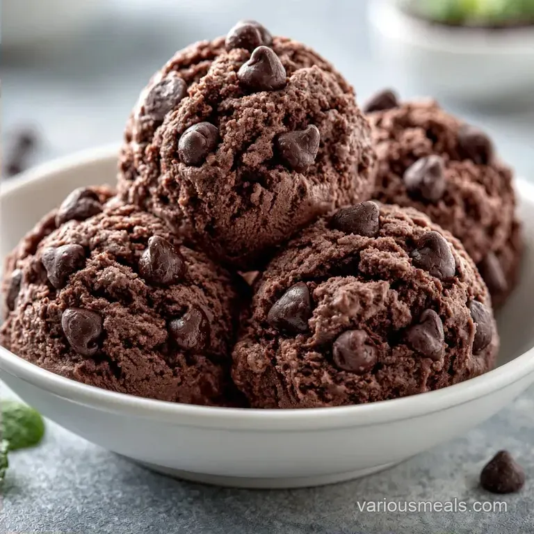 Double Chocolate Chip Ice Cream in 25 Minutes