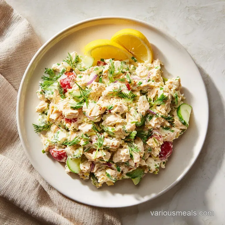 Classic Tuna Salad: Creamy and Crisp