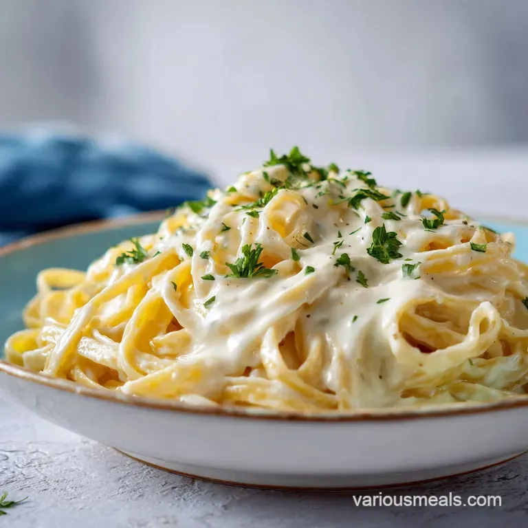 Cottage Cheese Alfredo: Silky Protein Boost