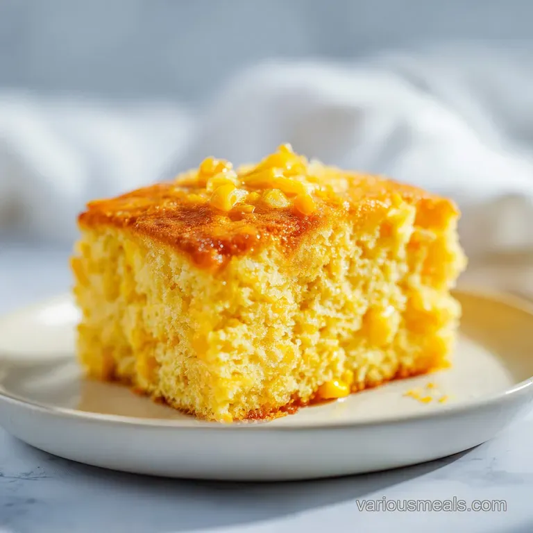 Corn Casserole: Velvety and Golden