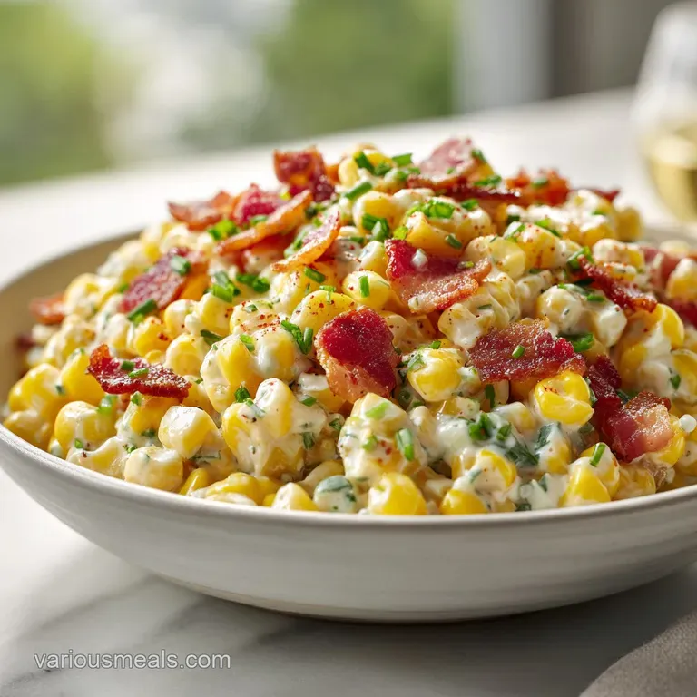 Crack Corn Salad: Creamy and Crunchy