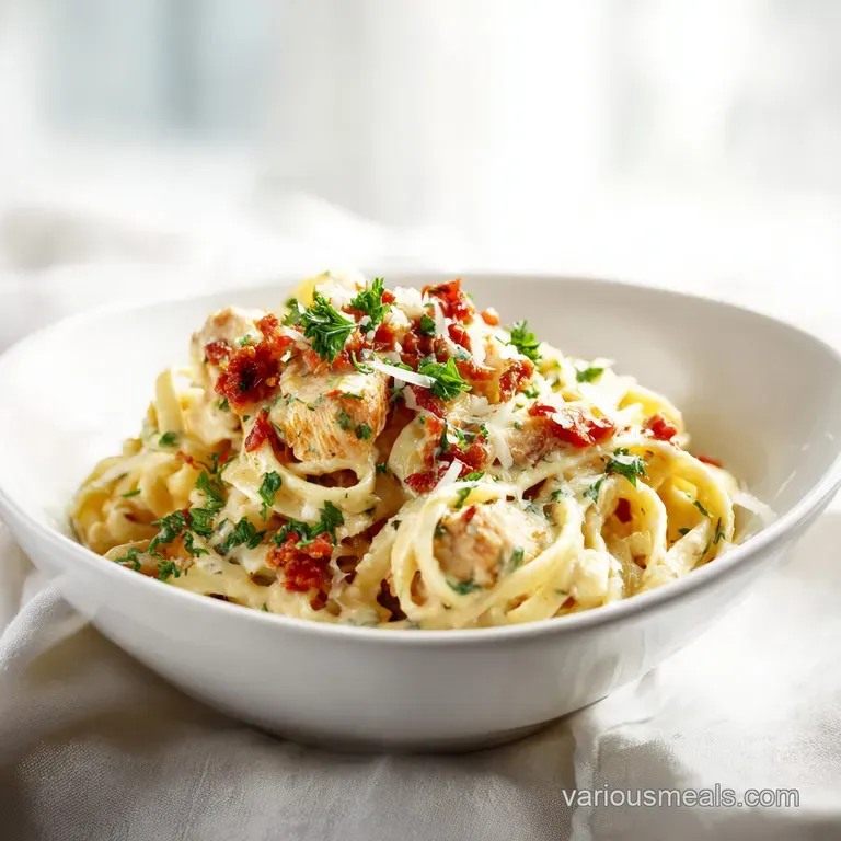 Marry Me Chicken Pasta with Sun-Dried Tomatoes