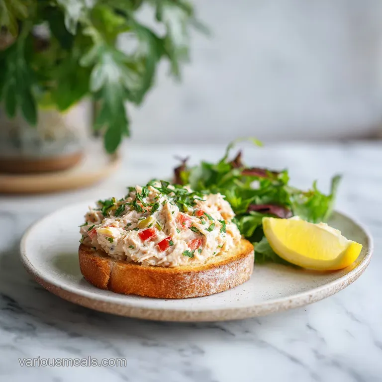 Classic Tuna Melt Sandwich