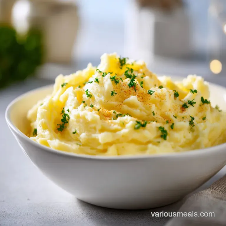 Easy Garlic Mashed Potatoes: Creamy and Aromatic