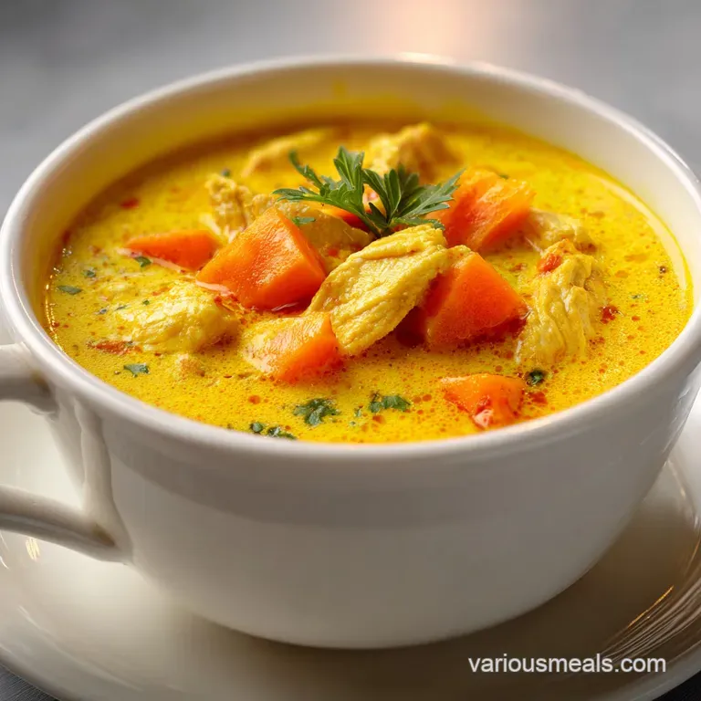 Easy Chicken Mulligatawny Soup: Velvety and Bold
