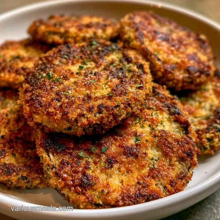 Crispy Eggplant Parmesan Bites
