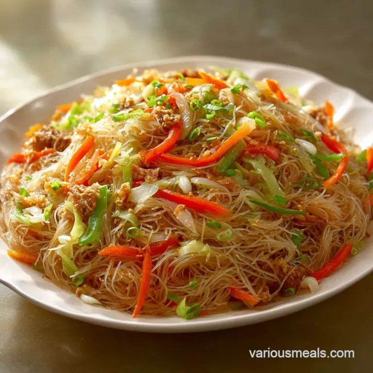 Authentic Filipino Pancit Recipe