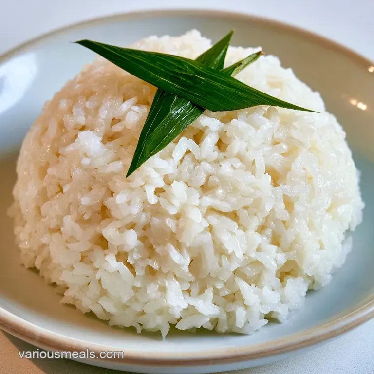 Fluffy Coconut Jasmine Rice