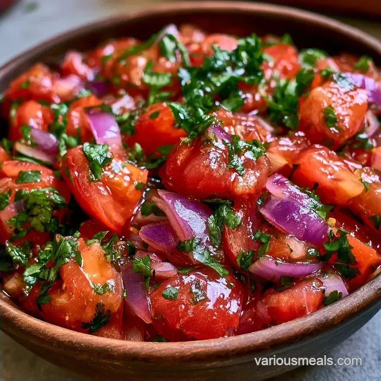Zesty Red Onion Salsa