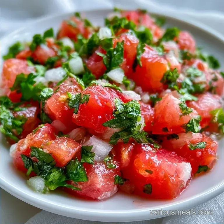 Homemade Tomato Salsa: Fresh and Zesty