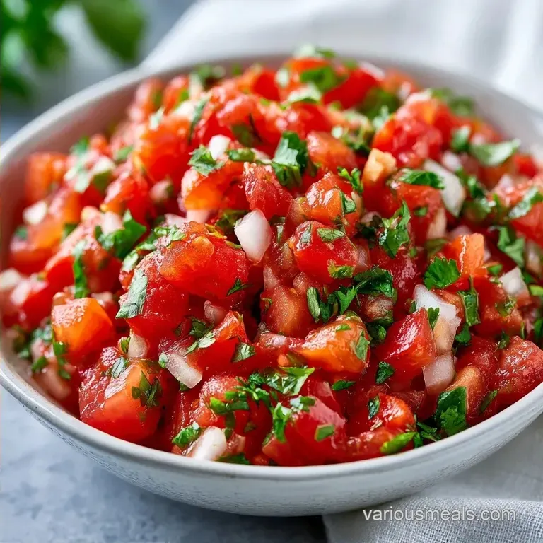Mexican Salsa Recipe: Fresh and Chunky