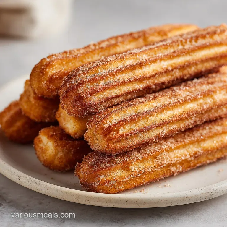 Golden Cinnamon Sugar Churros: Shatter Crisp