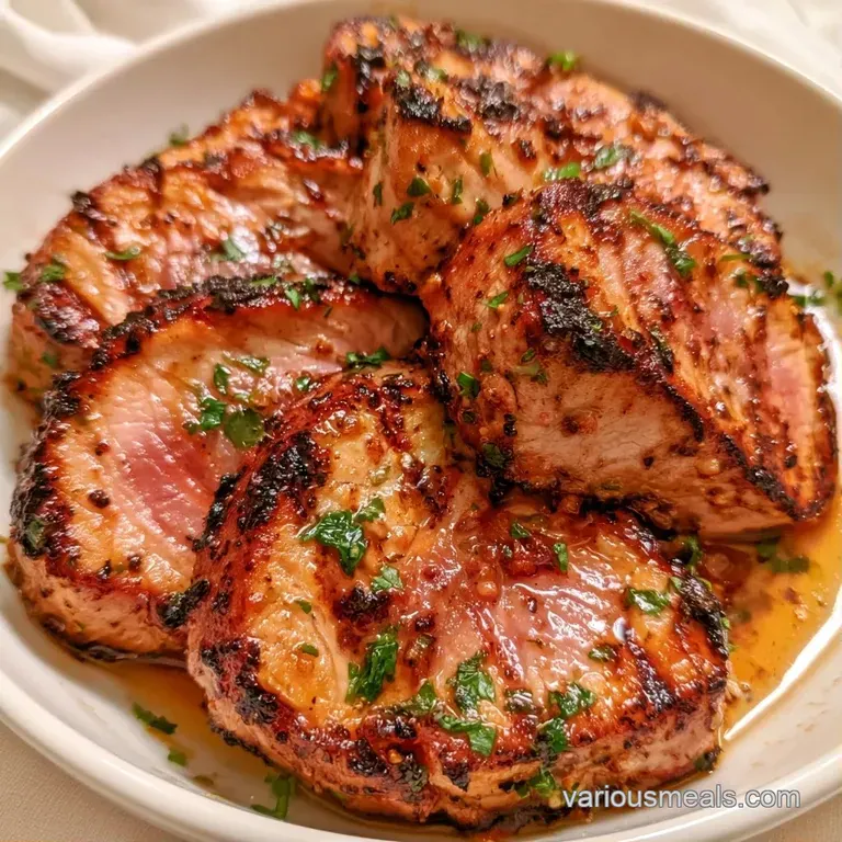 Perfectly seared tuna slices atop a bed of steamed greens, drizzled with a dark glaze and sprinkled with sesame seeds.