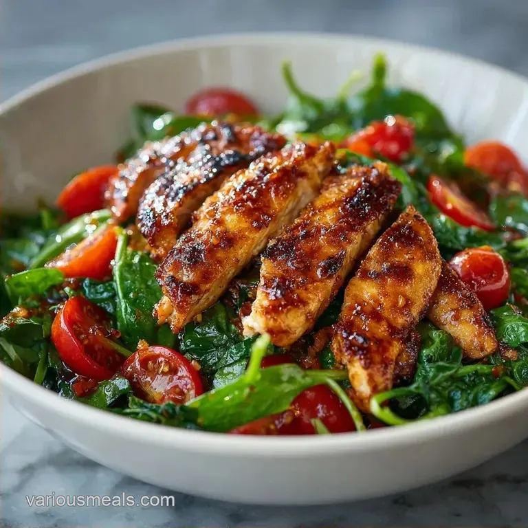 Healthy Chicken Tomato Salad: High-Protein and Fresh