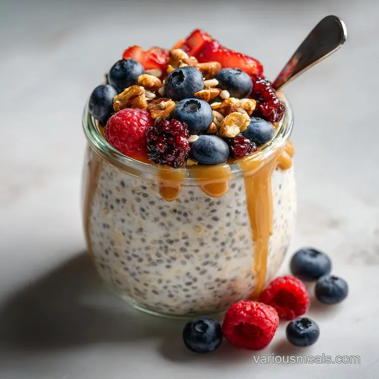Healthy Overnight Oats Recipe for Busy