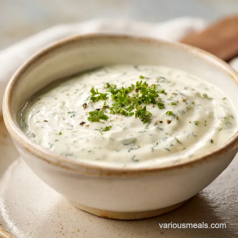 Homemade Ranch Dressing: Creamy and Fresh