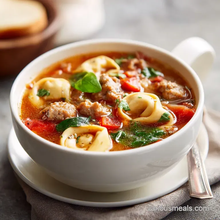 Italian Sausage Tortellini Soup: Hearty and Creamy