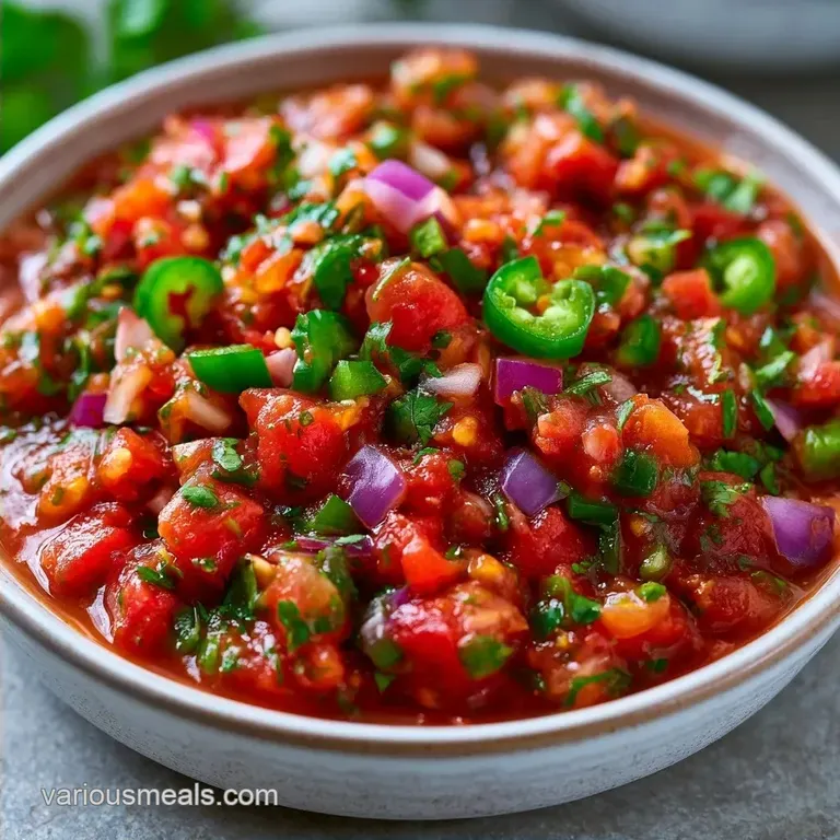 Restaurant Quality Jalapeno Lime Salsa