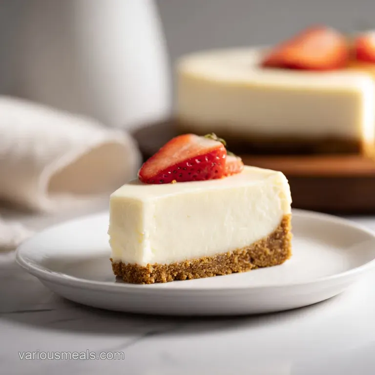 No Bake Cheesecake: Silky and Velvety
