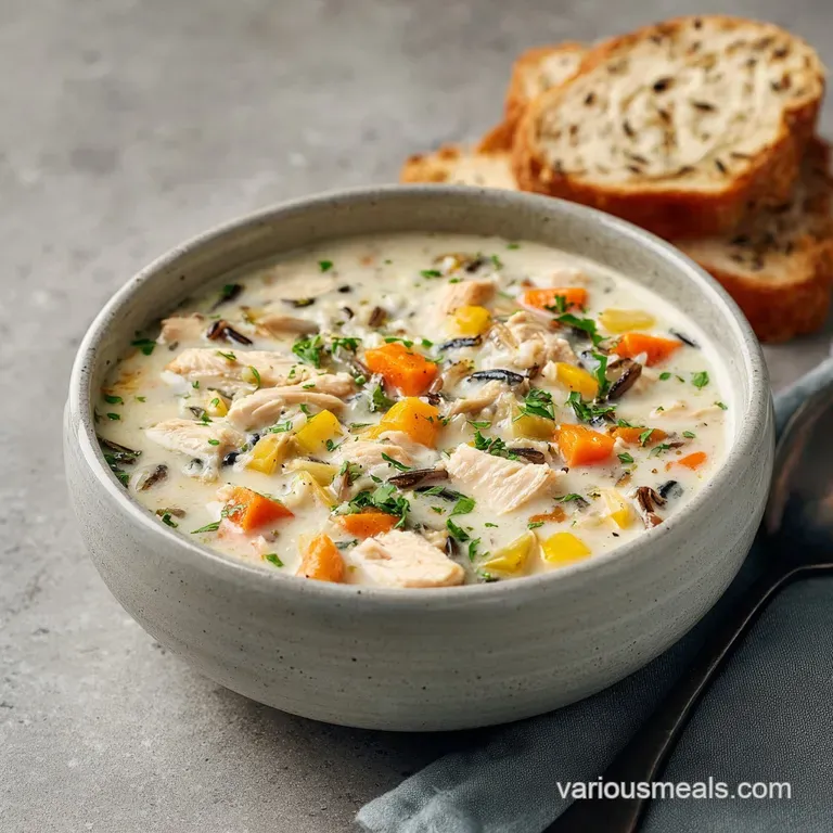 Panera Bread Chicken Wild Rice Soup: Creamy and Silky