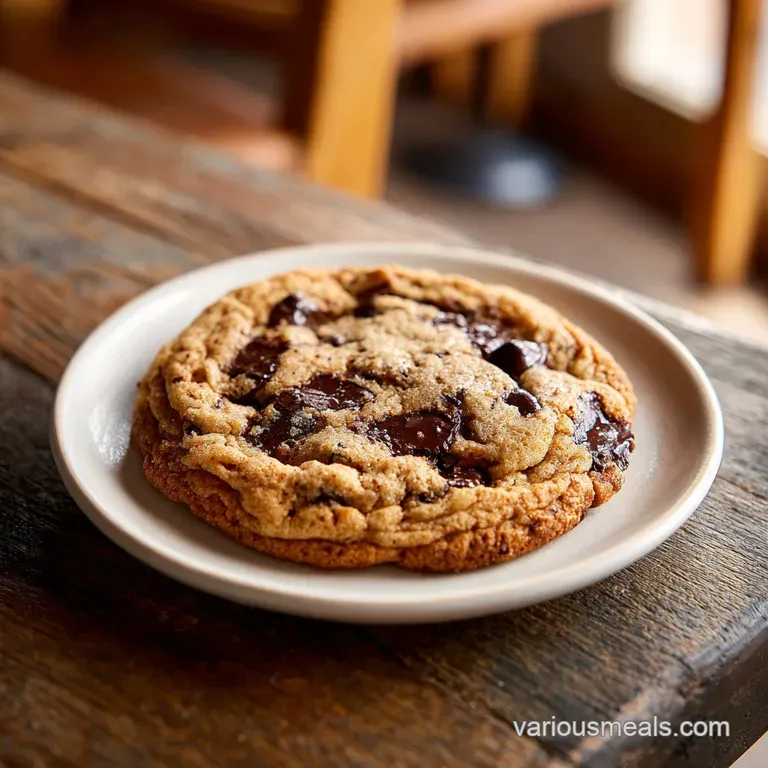 La recette de biscuit aux p&eacute;pites &eacute;pais