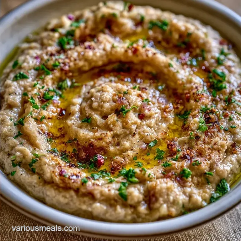 Smoky Eggplant Roasted Dip