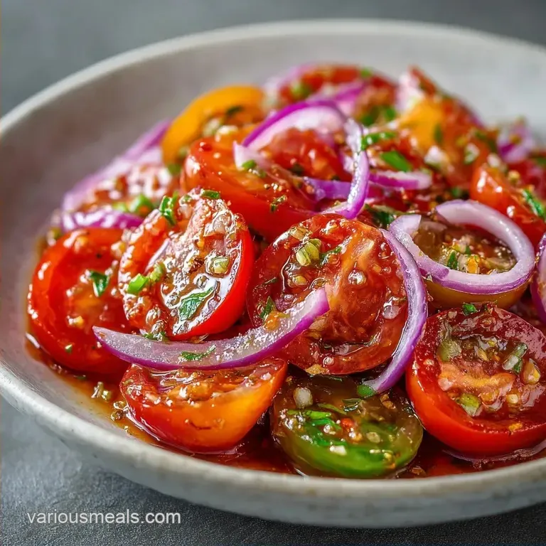 Simple Tomato Salad: Fresh and Healthy