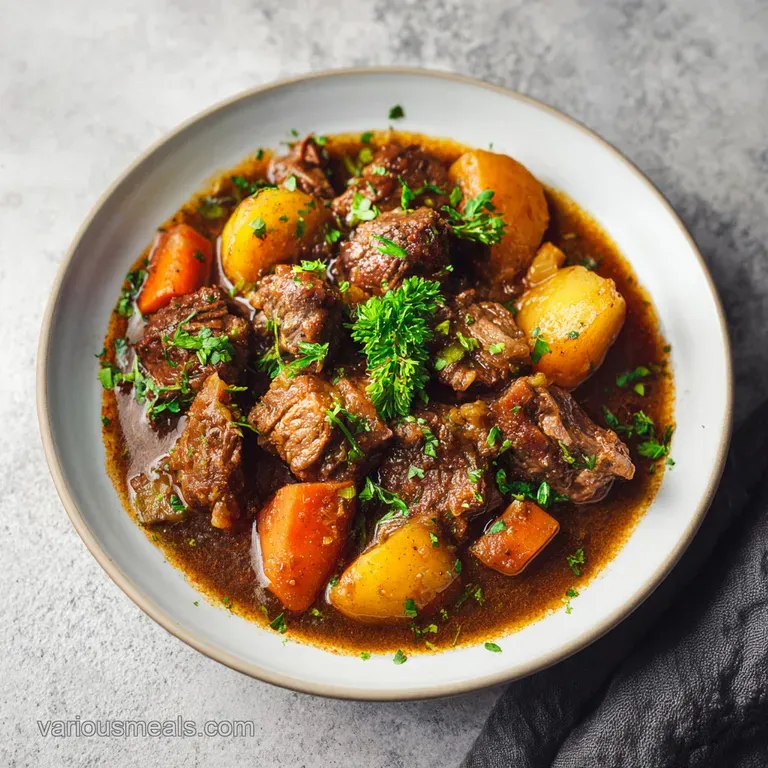 Slow Cooker Lamb Stew: Tender and Rich
