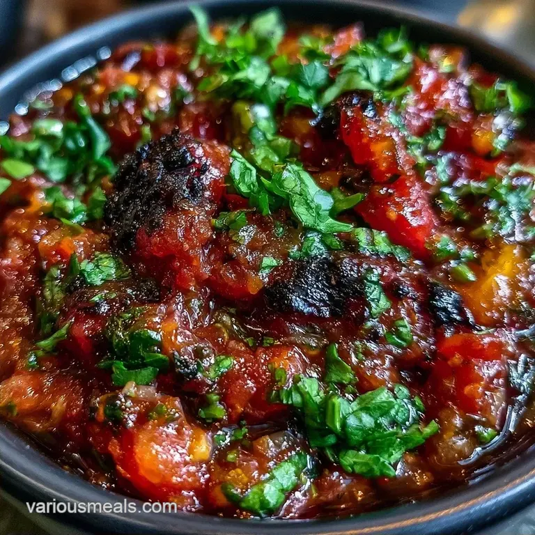 Smoky Fire Roasted Salsa in 25 Minutes