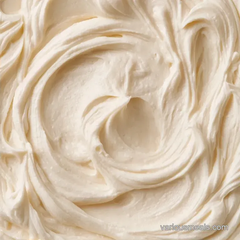 Cream Cheese Frosting: Stiff and Rich