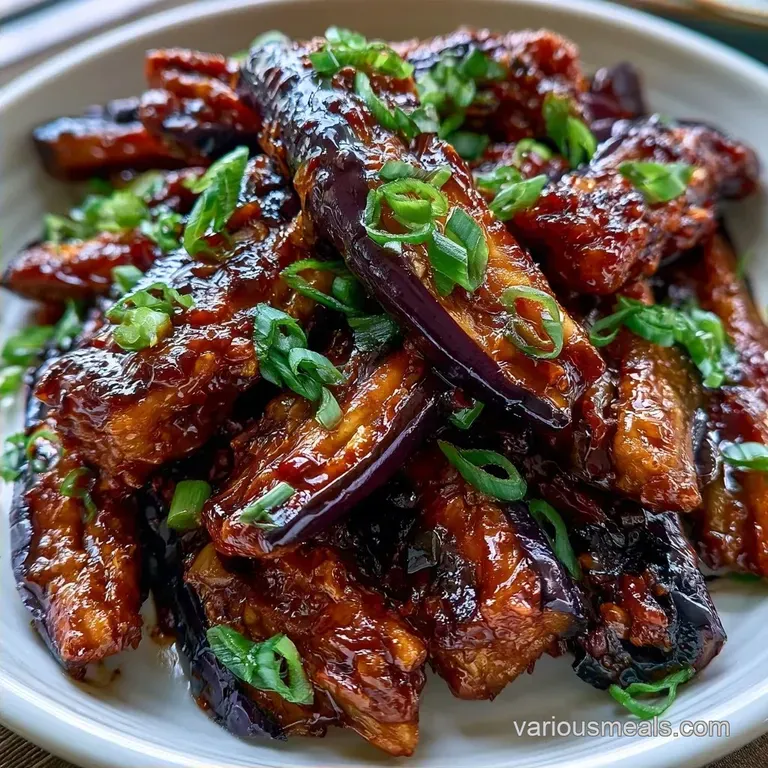 Stir Fried Japanese Eggplant: Mahogany Glaze in 15 Minutes