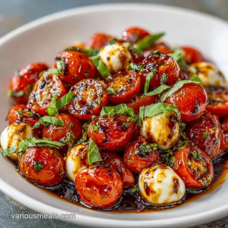 Tomato Basil Salad: Fresh and Tangy