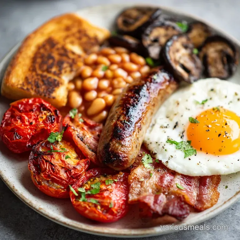 Traditional Full English Breakfast Recipe