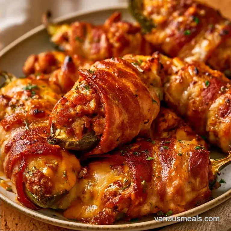Turkey Jalape&ntilde;o Poppers with Cream Cheese
