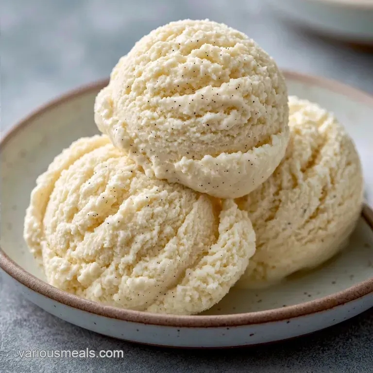 Vanilla Protein Ice Cream with Fairlife Milk